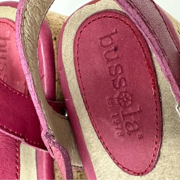 Bussola Mansfield Mavis Strappy Platform Wedge Cork Heel Sandals EU Size 38 7.5 - Picture 10 of 12